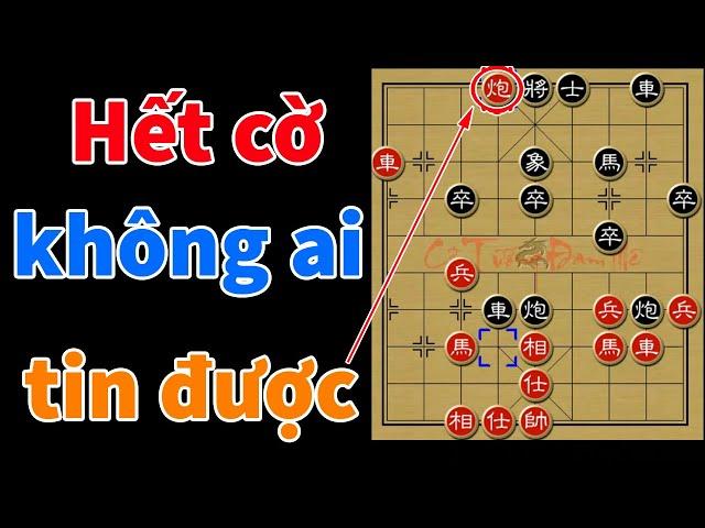 Ván cờ tướng tuyệt sát đỉnh cao sau nước phế pháo không ai hiểu nổi