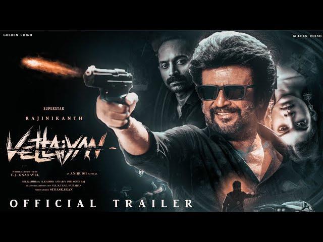 VETTAIYAN - Trailer | Superstar Rajinikanth | Amitabh Bachchan | Gnanavel | Anirudh | Fahadh Faasil