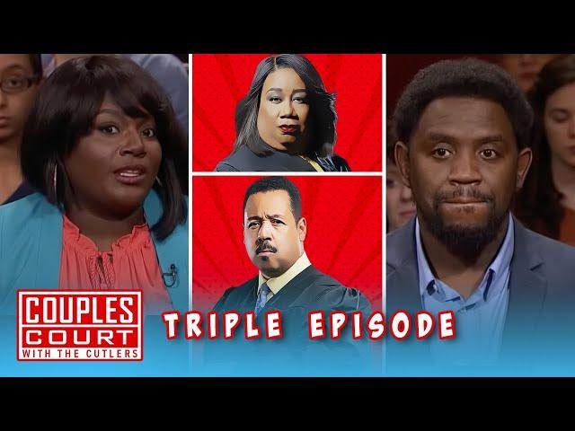 Triple Episode: She Chased Her Husband Down In Her Car | Couples Court