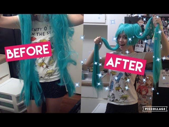 HOW TO FIX A CHEAP TANGLED COSPLAY WIG EASILY