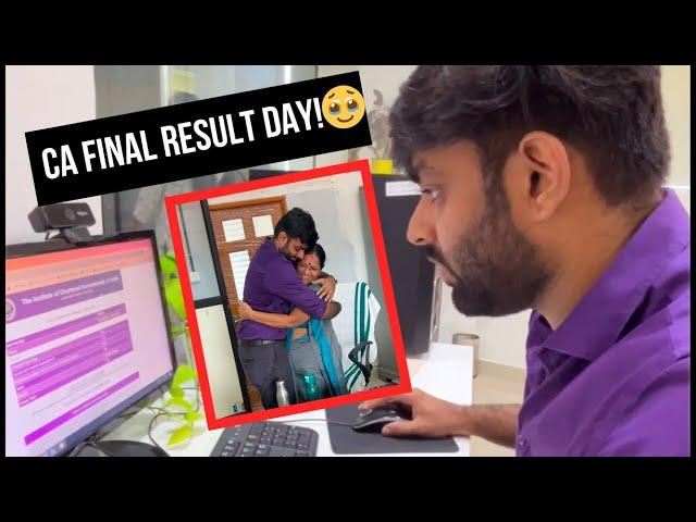 CA FINAL RESULT REACTION  ! Surprising my mom that I’m finally a Chartered Accountant 