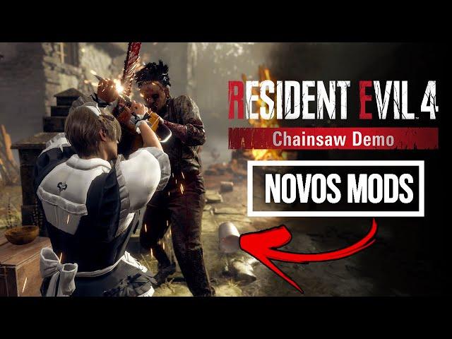 MODS ENGRAÇADOS DA DEMO: RESIDENT EVIL 4 REMAKE