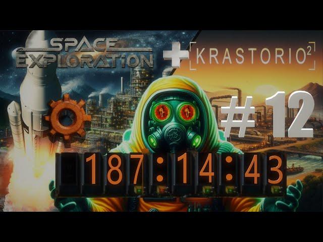 Race Against Time and Space #12 (Factorio Space Exploration + Krastorio 2)