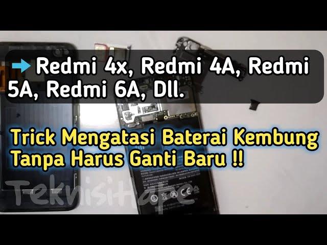 Trick Mengatasi Baterai Kembung Tanpa Harus Diganti Baru