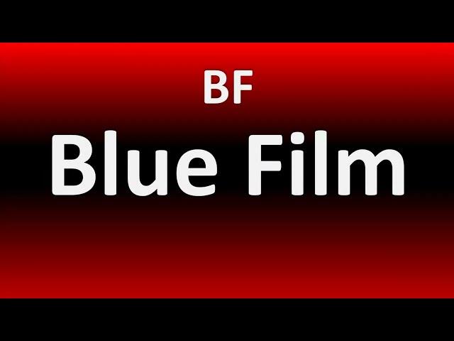 BF Blue Film