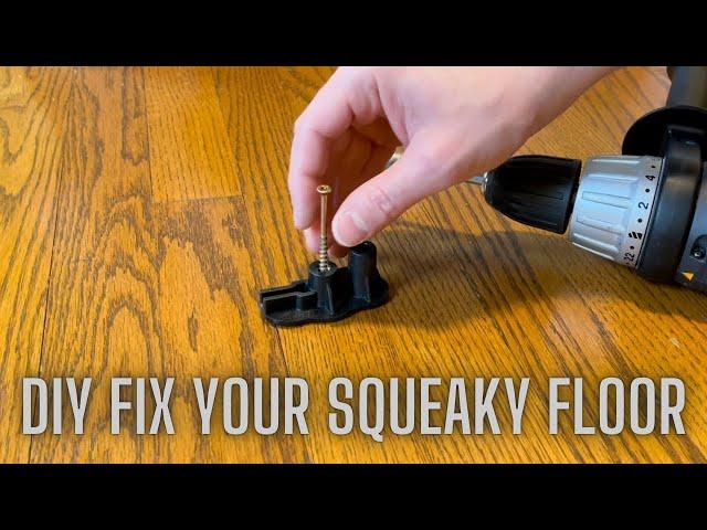 DIY Fix Squeaky Hardwood Floors