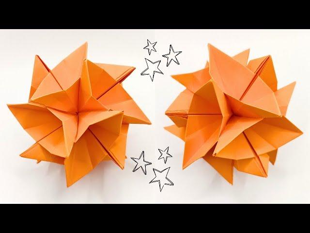 Origami STAR KUSUDAMA by Fendy Tong  How to make a paper stars