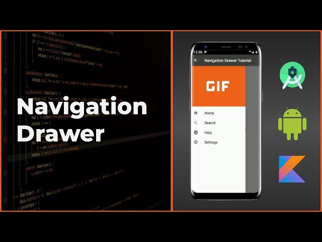 Material Navigation Drawer Tutorial (Android Studio 2020)