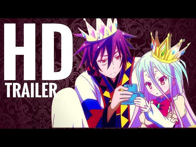 No game no life trailer (English Dub) HD + Subs CC