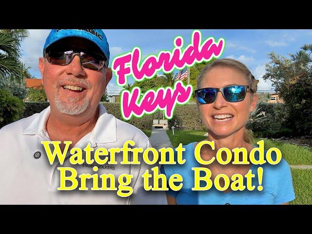 FL Keys Waterfront Condo for Sale | 1 Bed, 1 Bath + Boat Slip | Affordable Keys Living