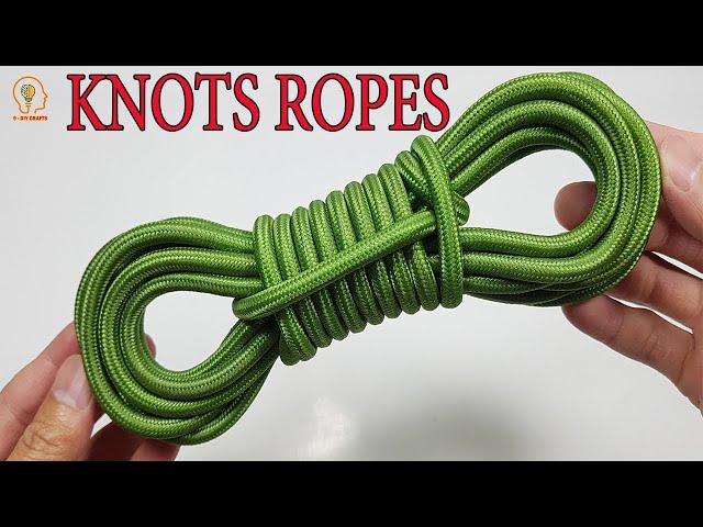 How to Coil a Rope - The PROPERLY Way to Coil Rope #3 @9DIYCrafts