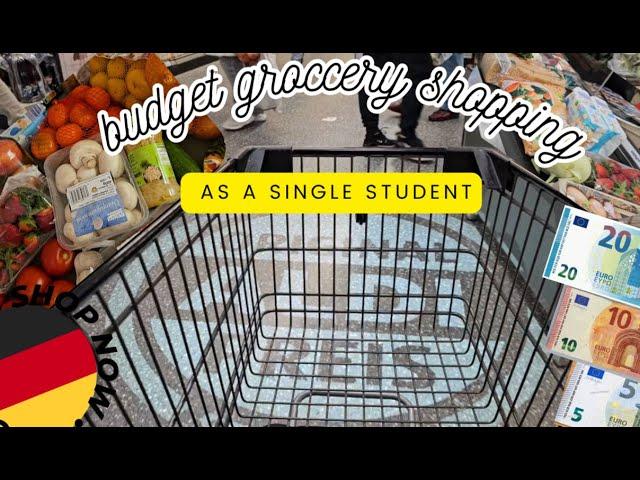  35€ Grocery Shopping at Aldisüd Shop | Prices 2024 | Food Budget in Germany as a single Student