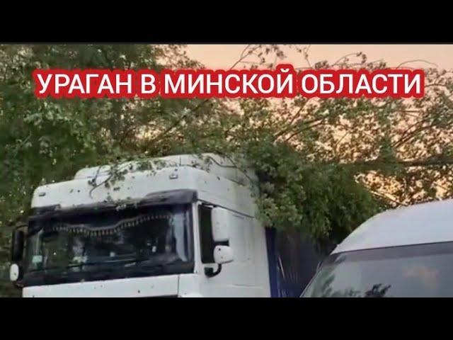 УРАГАН В МИНСКЕ И ОБЛАСТИ 13 ИЮЛЯ