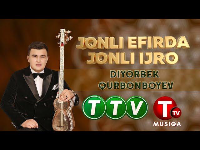 Diyorbek Qurbonboyev Jonli iefirda jonli ijro 24.08.2024