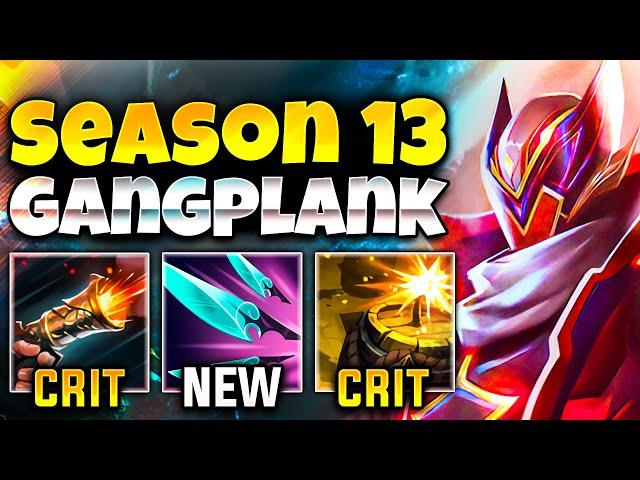 I Tried NEW Navori Quickblade On Gangplank... It's Not Fair (Season 13)