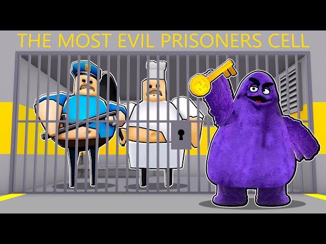 Barry Prison ESCAPE But We Become GRIMACE