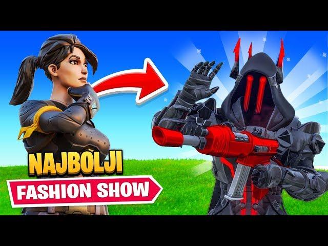 NAJBOLJI FORTNITE FASHION SHOW DO SADA?! *brutalnooo*