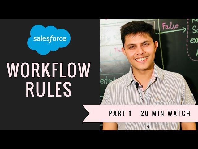 Understanding Salesforce Workflow Rules in depth | Where and How to use workflow rules in Salesforce