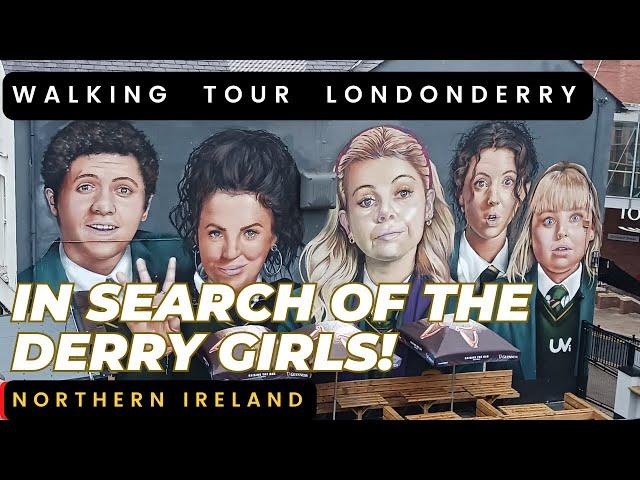 Derry Girls Walking Tour | Londonderry | Northern Ireland | 2023 | NI | City Filming Locations