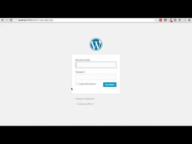 WordPress lokal installieren mit Mamp