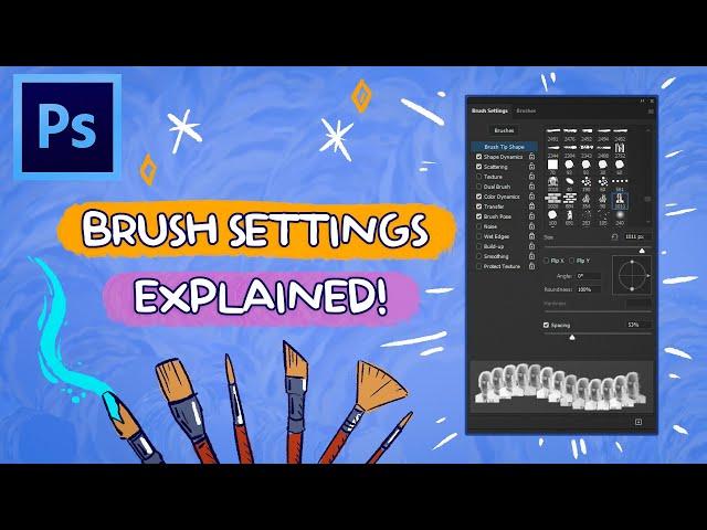 Every Photoshop Custom Brush Setting Explained