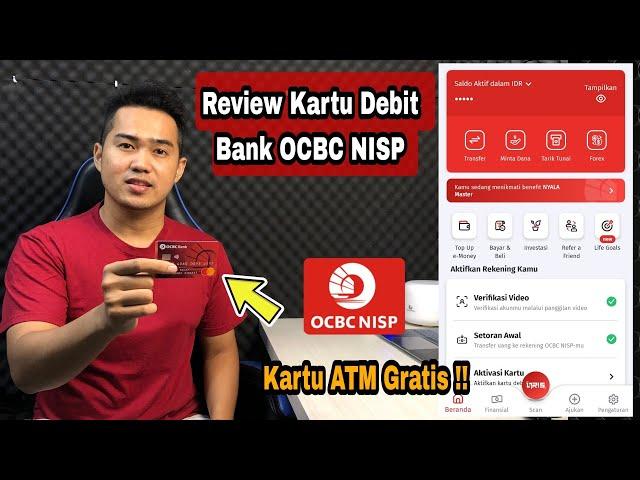 Review Kartu ATM Bank OCBC NISP | Dikirim Langsung Kerumah !!