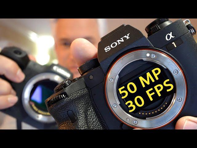 Sony a1 vs Canon R5: $6500 full-frame 8k 30 FPS MONSTER!!