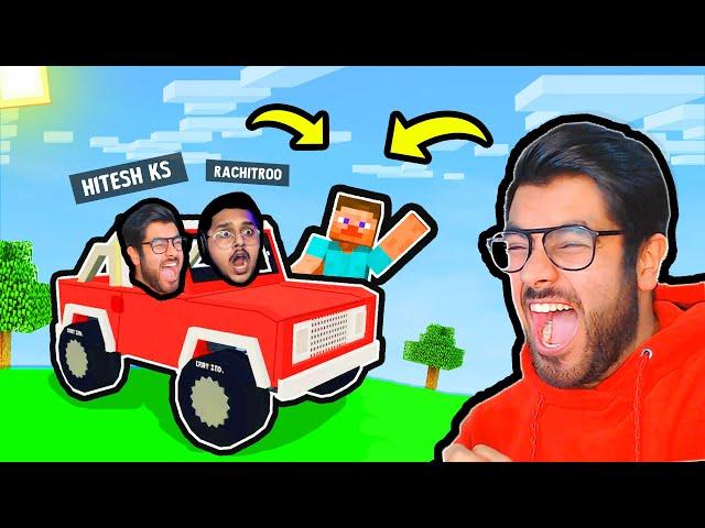 Cars & Bikes in Minecraft  @theRachitroo | Hitesh KS