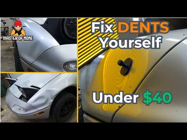 DIY Paintless Dent Repair (PDR) w/ CHEAP Amazon Products!