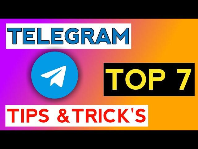 Top 20 Best Telegram Tips And Tricks 2020 - Telegram New Features (2020) 