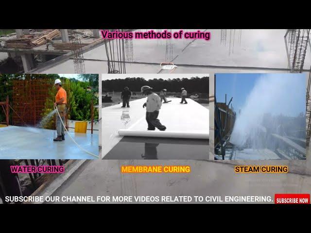 curing of concrete || Methods of concrete curing || Importance of Concrete curing