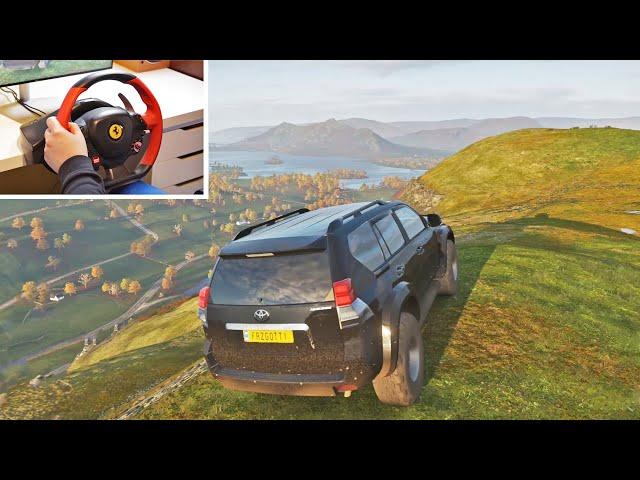 Forza Horizon 4 Toyota Land Cruiser Prado Off-Road (Thrustmaster 458 Spider Steering Wheel) Gameplay