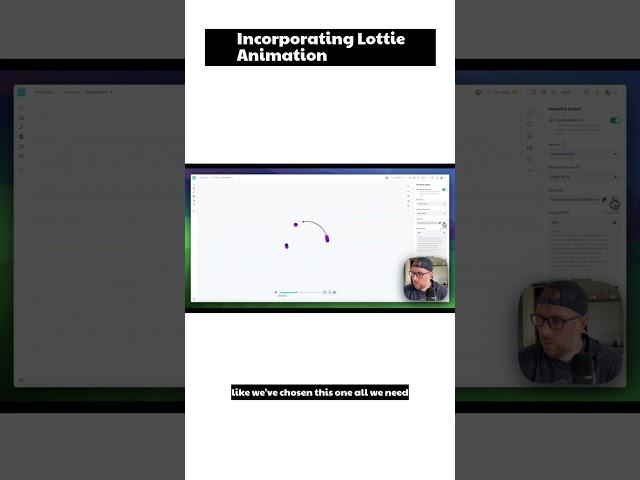 Incorporating Lottie Animation