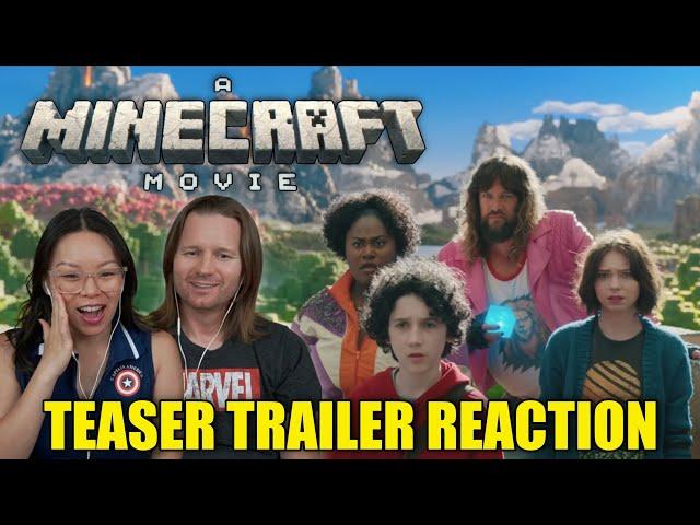 Minecraft Movie Teaser Trailer | Reaction & Review