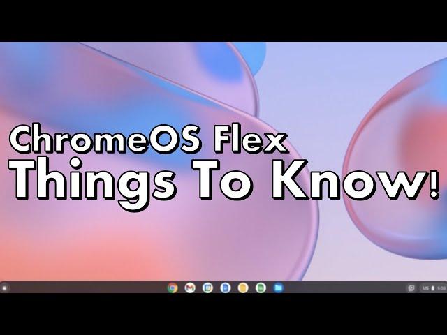 Things to Know Before Installing ChromeOS Flex