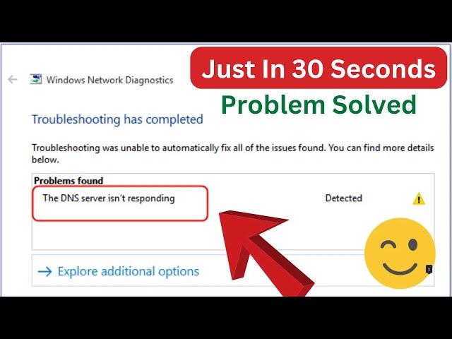 Fix DNS Server Not Responding Error Windows 10/11 | The DNS Server Isn't Responding (Quick Way)