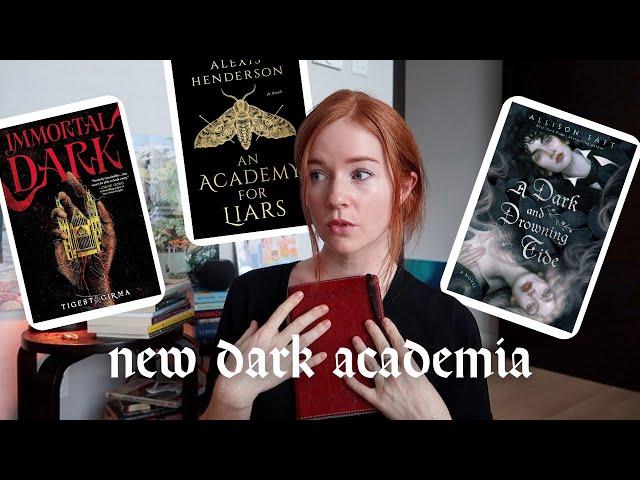 the newest dark academia fantasy books are...🩸 vampires, academic rivals, sapphic | booktok favs