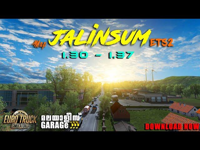 How To Active JALINSUM Map In ETS 2 | ETS 2 v1.30 - v1.37 | Map Activation Tutorial With Link