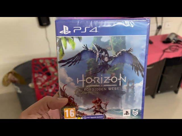 Horizon Forbidden West has 2 discs - PS4 disc version on PS5 - Free Upgrade Available