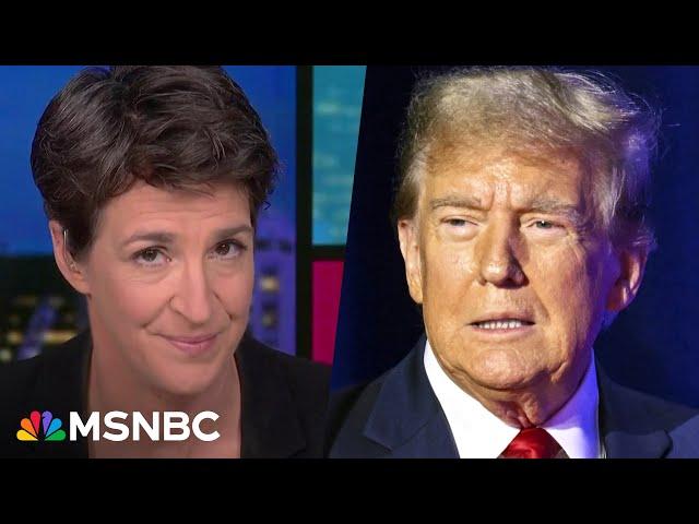 Maddow: Trump already consolidating power despite almost guaranteed obedience from GOP in Congress