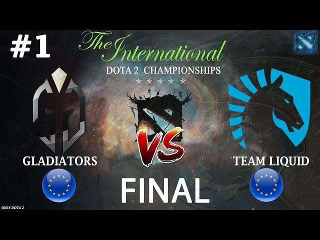 ЭПИЧЕСКАЯ БИТВА ЗА ЧЕМПИОНСТВО! | Gladiators vs Liquid #1 (BO5) FINAL | The International 2024