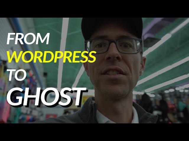 Why I Moved My Blog From WordPress to Ghost