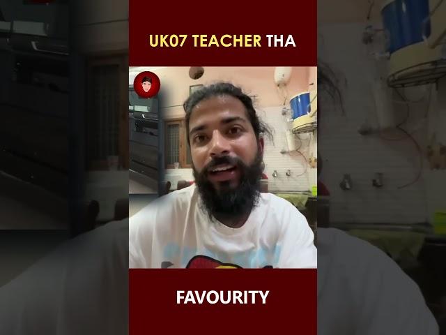 Babu Bhaiya  Teacher tha - @TheUK07Rider  Teacher - UK07 Rider Facts