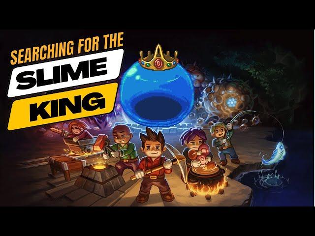 Searching for the Slime King: Core Keeper Live Stream