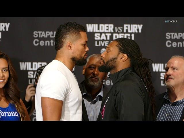 Joe Joyce vs. Joe Hanks FACE OFF | Wilder vs. Fury Undercard