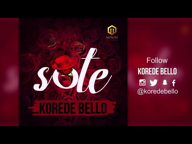 Korede Bello - Sote ( Official Audio )