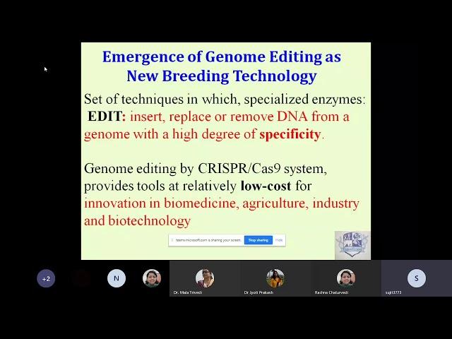 CRISPR mediated Gene Editing part- I