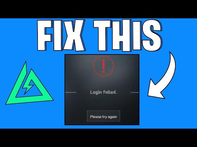 How To Fix Login Failed Error In Delta Force | Quick Guide