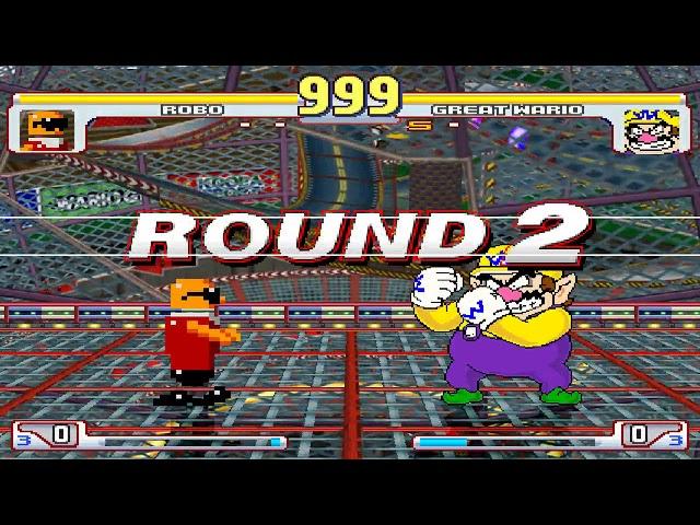 NICK54222 MUGEN: Robo VS Wario