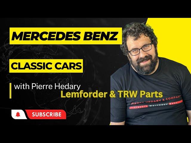 Are Lemforder &  TRW good Mercedes Benz parts brands?   HD 1080p